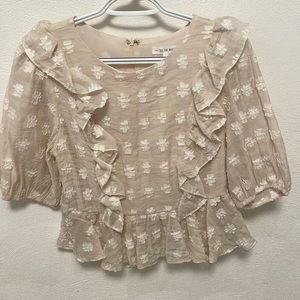 Beautiful Free the roses M blouse